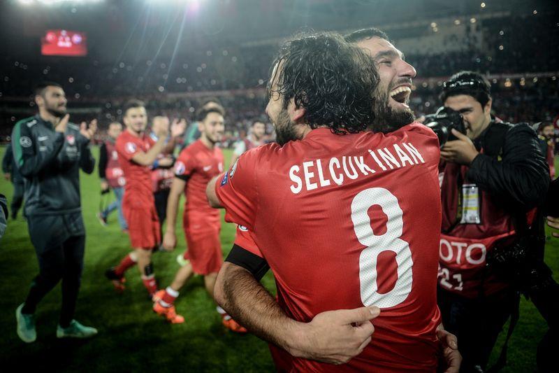 EURO 2016 Elemeleri Türkiye - İzlanda maçından kareler