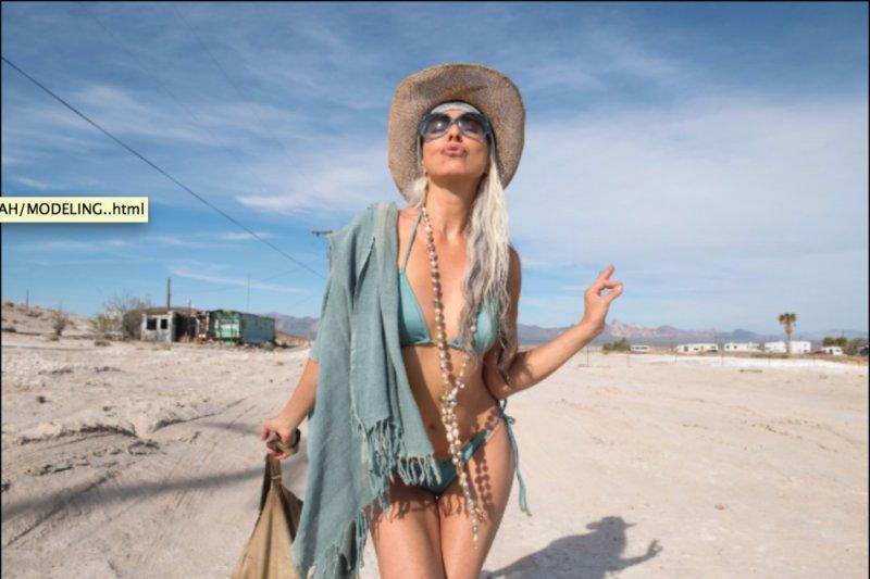 59 yaşındaki model Yasmina Rossi'nin fiziği görenleri şaşırtıyor 