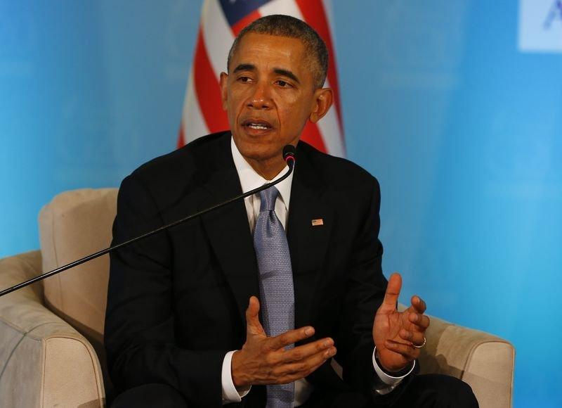 Obama Erdoğan görüşmesinden kareler