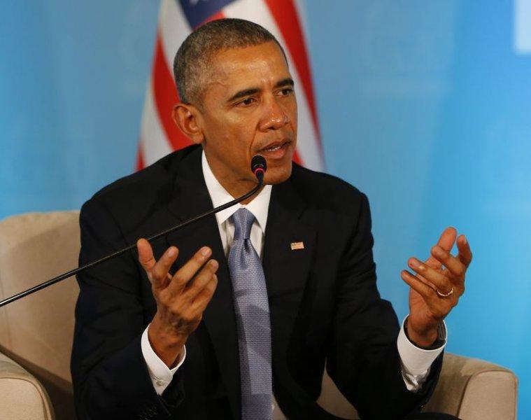 Obama Erdoğan görüşmesinden kareler