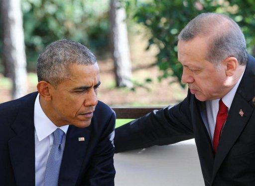 Obama Erdoğan görüşmesinden kareler