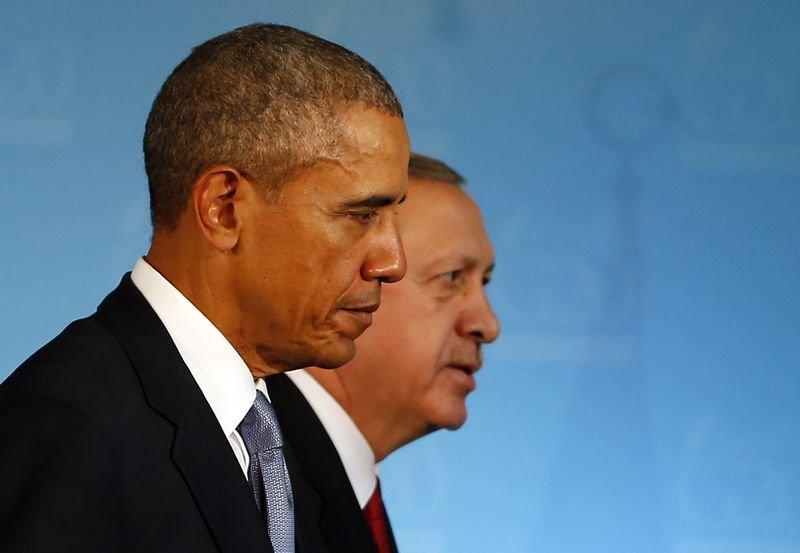 Obama Erdoğan görüşmesinden kareler