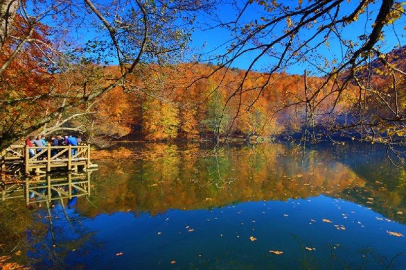 Saklı cennet Yedigöller'de sonbahar 