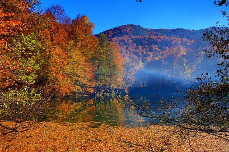 Saklı cennet Yedigöller'de sonbahar 