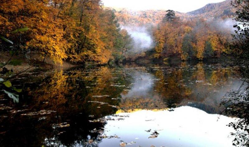 Saklı cennet Yedigöller'de sonbahar 