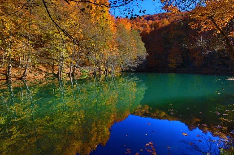 Saklı cennet Yedigöller'de sonbahar 