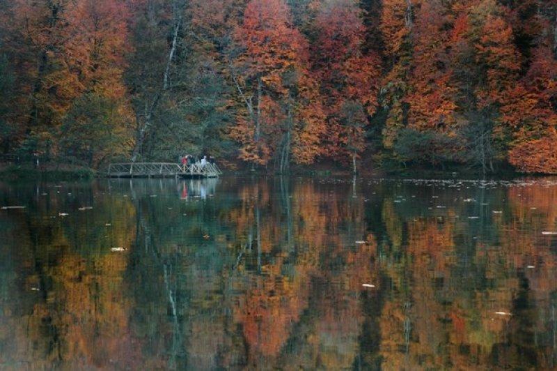 Saklı cennet Yedigöller'de sonbahar 