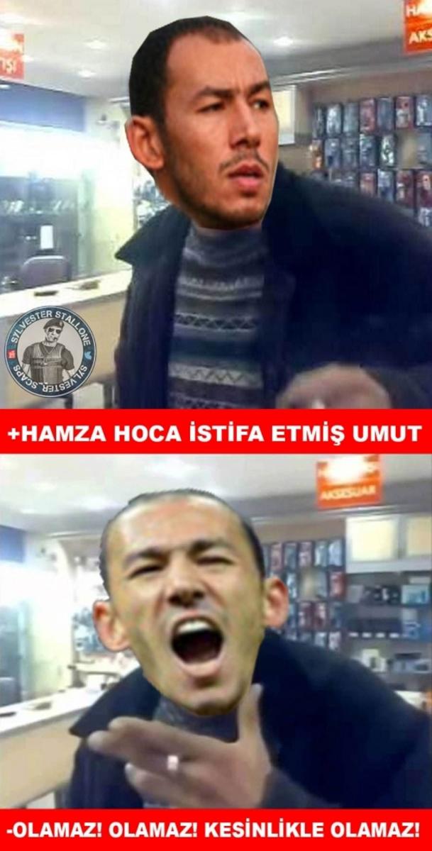 Hamza Hamzaoğlu'nun gidişinin ardından sosyal medyada capsler patladı