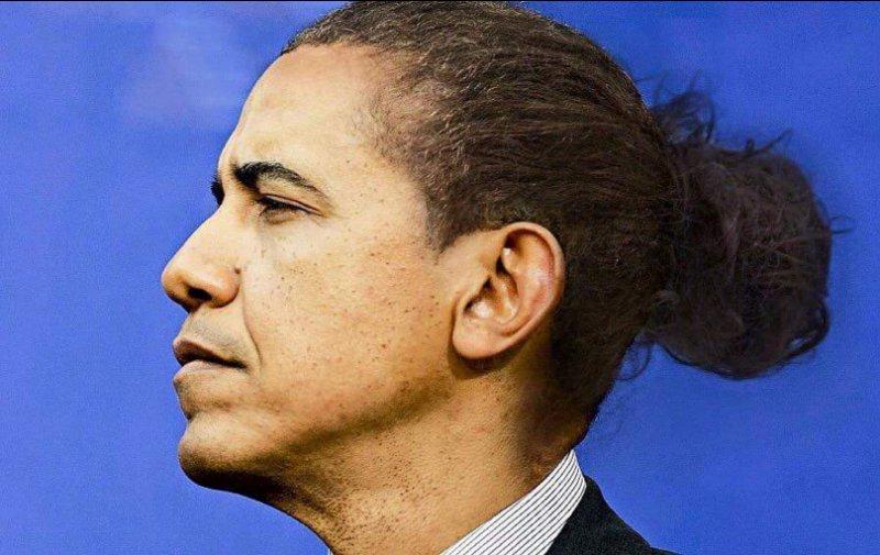 Sosyal medyada Obama'nın saçı geyikleri