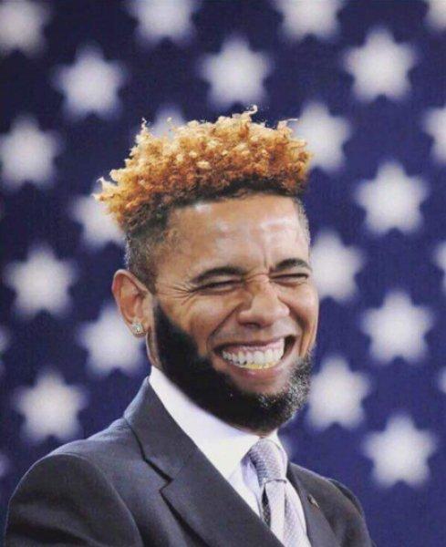 Sosyal medyada Obama'nın saçı geyikleri