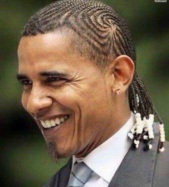 Sosyal medyada Obama'nın saçı geyikleri