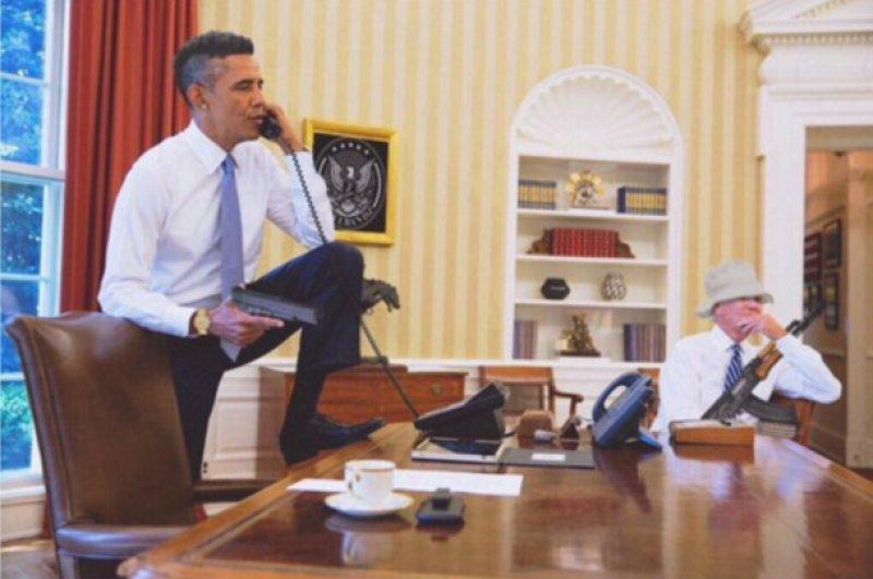 Sosyal medyada Obama'nın saçı geyikleri