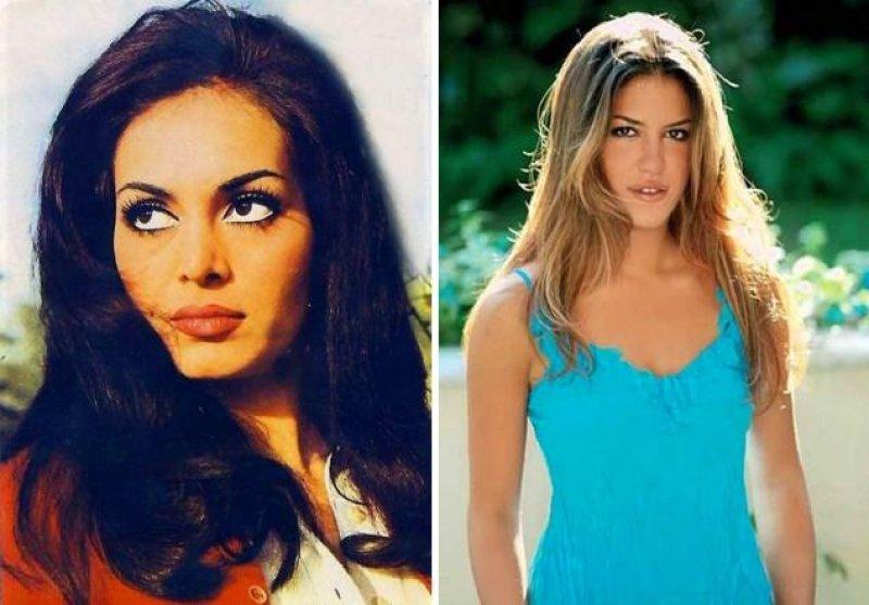 Kızları kendine benzeyen 22 ünlü anne 