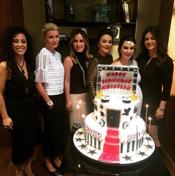 Neslişah Alkoçlar'ın bebek partisi