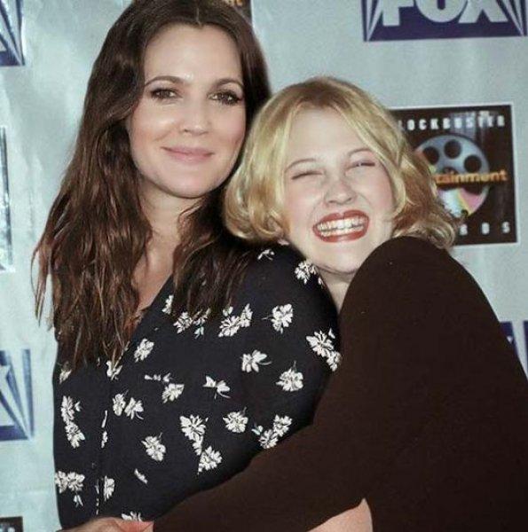 Ünlüler kendi gençlikleriyle poz verdi 