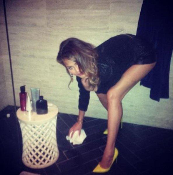 Ev işleri yapan ünlü isimler 