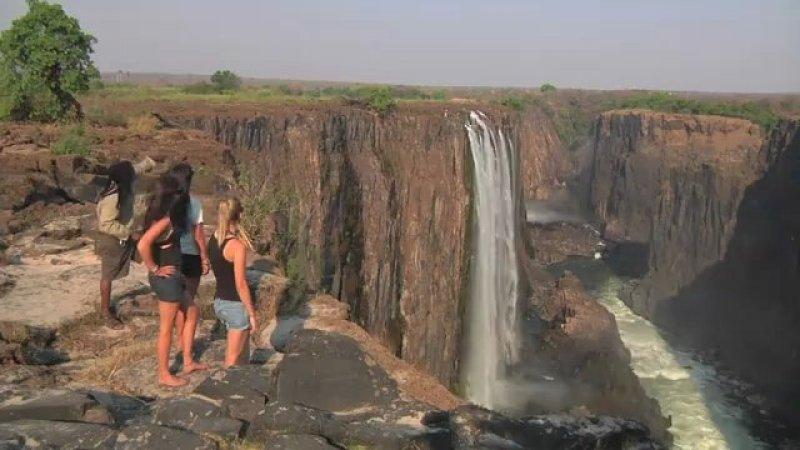 Dünyanın en görkemli akarsuyu: Victoria Şelalesi