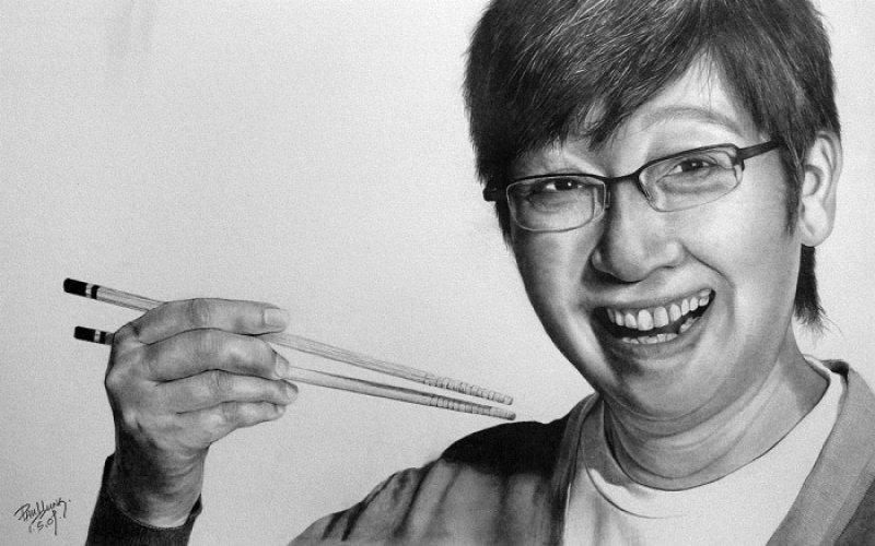 Karakalem ustası Paul Lung'ın inanılmaz çizimleri