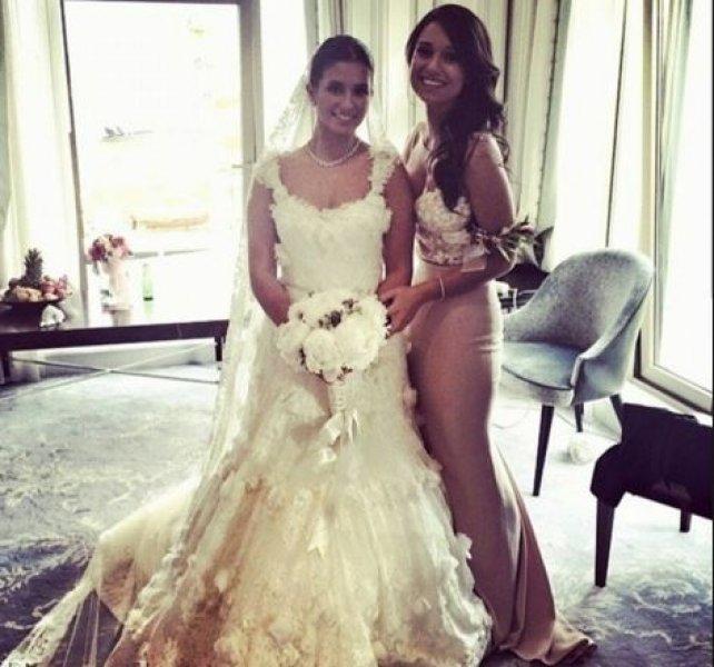 Buse Terim düğün fotoğraflarını paylaştı