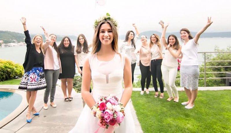 Buse Terim düğün fotoğraflarını paylaştı