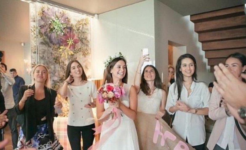 Buse Terim düğün fotoğraflarını paylaştı