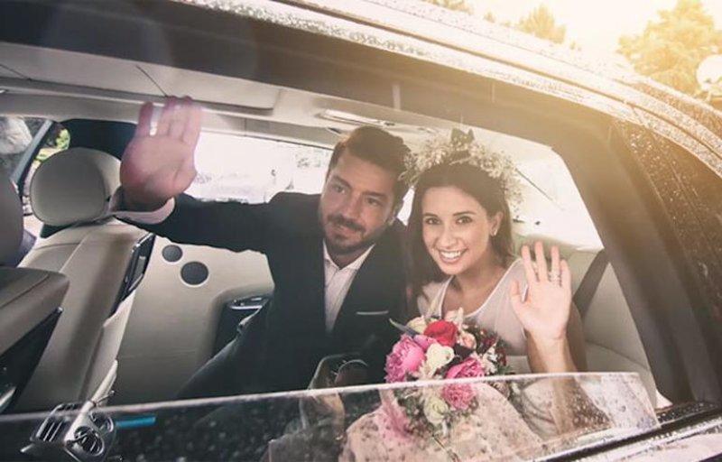 Buse Terim düğün fotoğraflarını paylaştı