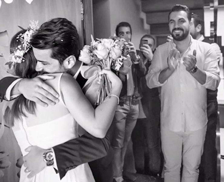 Buse Terim düğün fotoğraflarını paylaştı