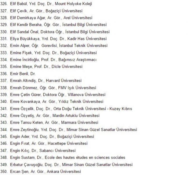 1100 akademisyen askeri polisi katliamla suçladı