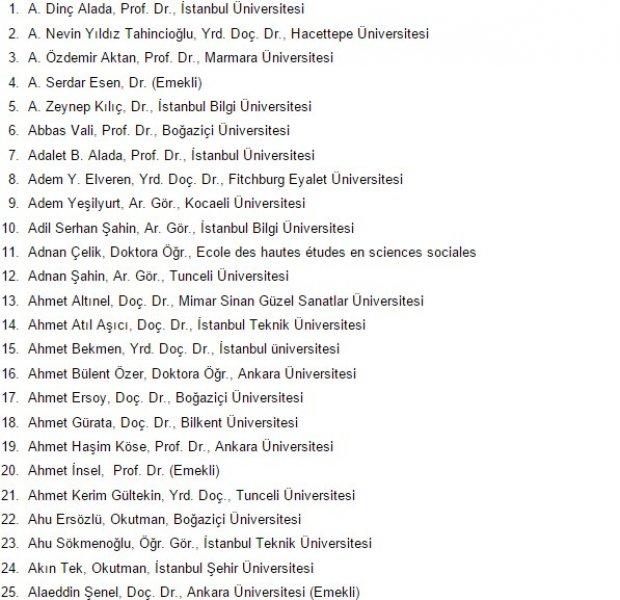 1100 akademisyen askeri polisi katliamla suçladı