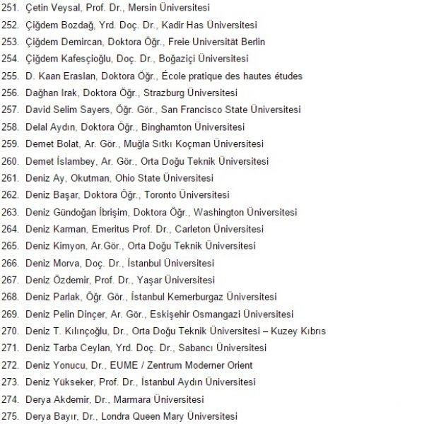 1100 akademisyen askeri polisi katliamla suçladı