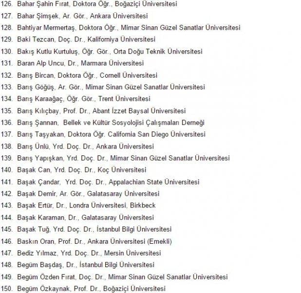 1100 akademisyen askeri polisi katliamla suçladı