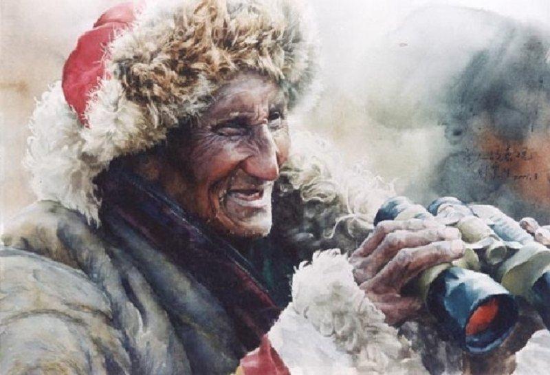 Çinli ressam Liu Yongsheng'in fırçasından muhteşem çalışmalar