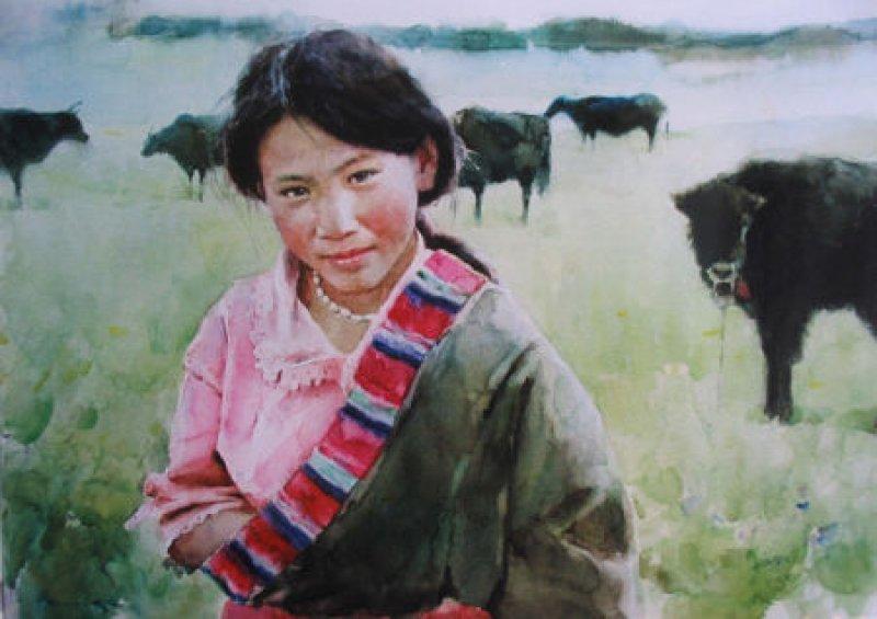 Çinli ressam Liu Yongsheng'in fırçasından muhteşem çalışmalar