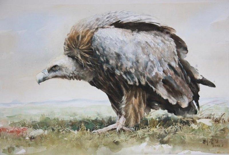 Çinli ressam Liu Yongsheng'in fırçasından muhteşem çalışmalar