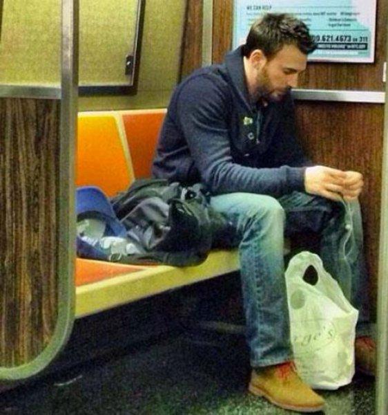 Metroyu tercih eden Hollywood yıldızları - Resim 17