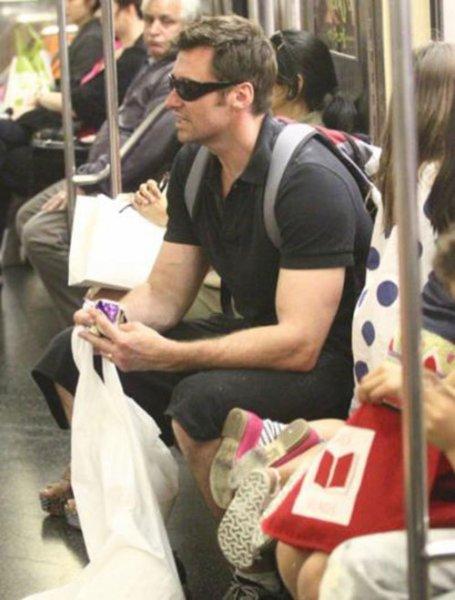 Metroyu tercih eden Hollywood yıldızları - Resim 12