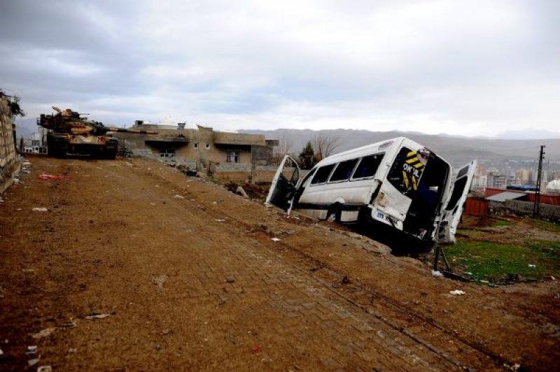 Cizre'de operasyonun 43. günü kamerada