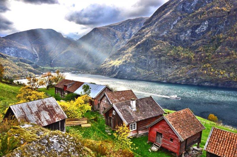 Masallar diyarı Norveç'ten muhteşem manzaralar 