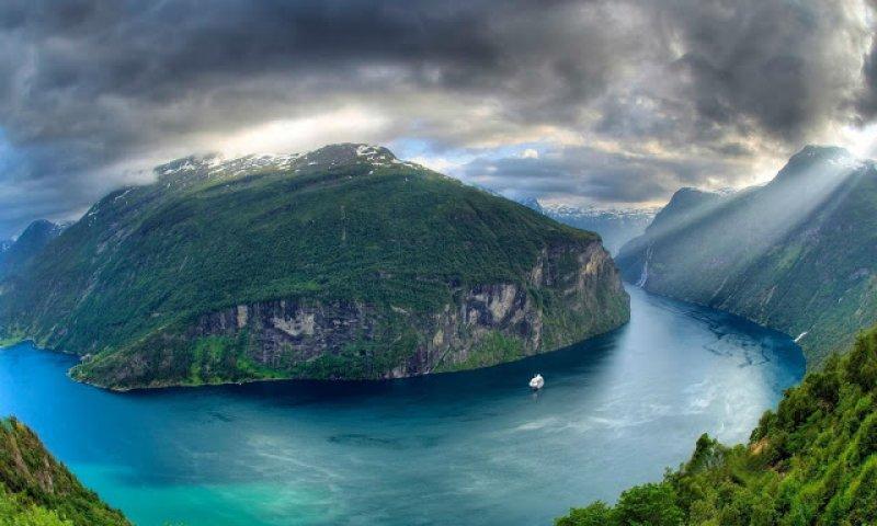 Masallar diyarı Norveç'ten muhteşem manzaralar 