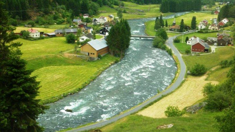 Masallar diyarı Norveç'ten muhteşem manzaralar 