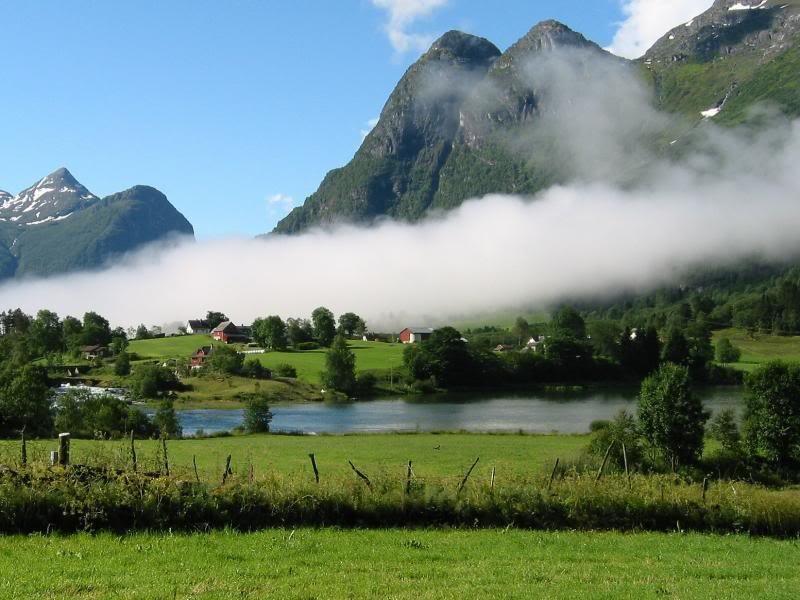 Masallar diyarı Norveç'ten muhteşem manzaralar 