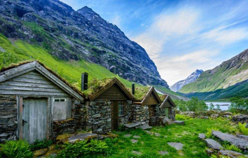 Masallar diyarı Norveç'ten muhteşem manzaralar 