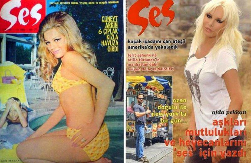 Zamane dergisi Ses'in kapak güzelleri