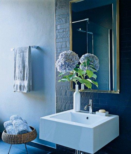 Modern banyo dekorasyonu için farklı öneriler 