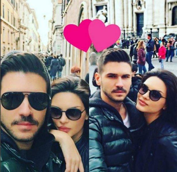 Tolgahan Sayışman'dan sevgilisine Roma sürprizi