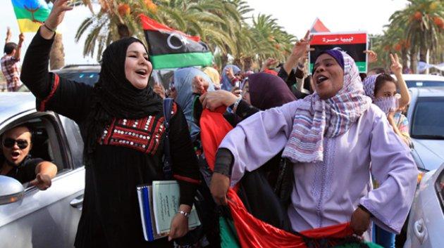 Libya'da Kaddafi'nin devrilişinin yıldönümü kutlandı