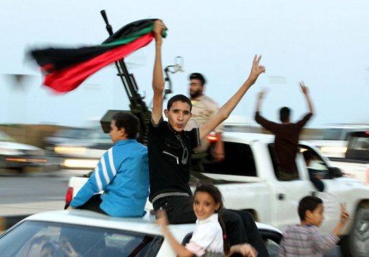 Libya'da Kaddafi'nin devrilişinin yıldönümü kutlandı