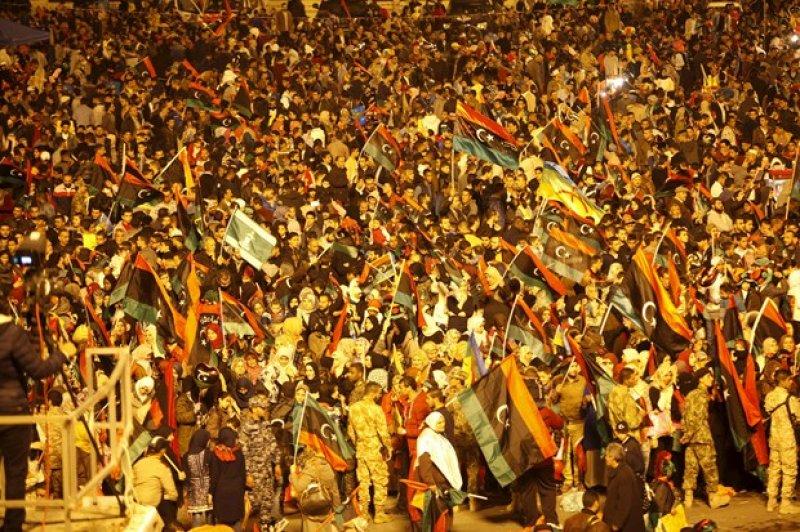 Libya'da Kaddafi'nin devrilişinin yıldönümü kutlandı