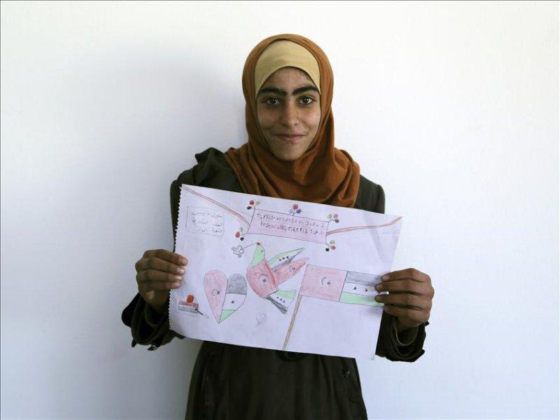 Suriyeli çocukların Türkiye sevgisi 