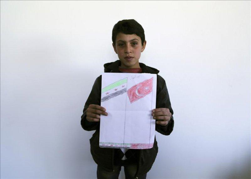 Suriyeli çocukların Türkiye sevgisi 